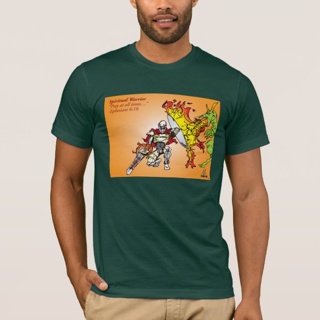 Spiritual Warrior by Faith T-Shirt (Front)