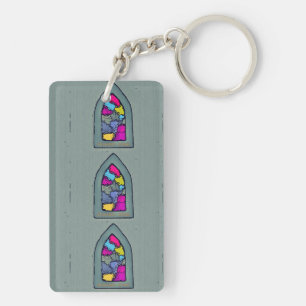 Spiritual Window Key Ring