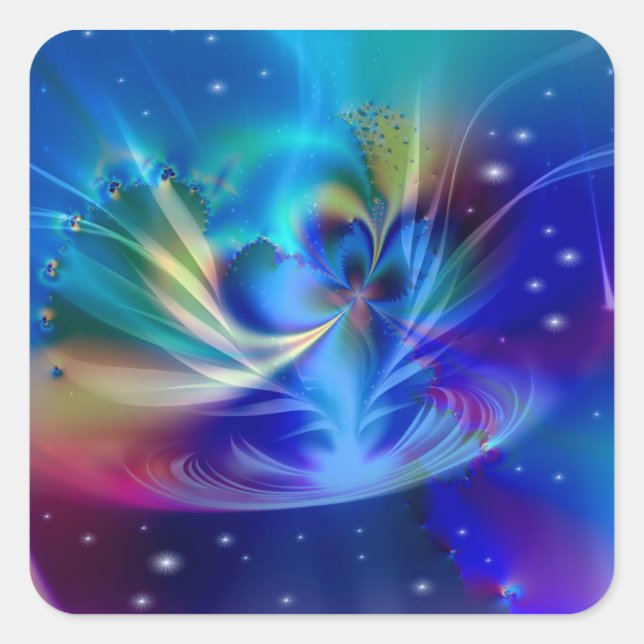 Spiritual Wonders Square Sticker (Front)