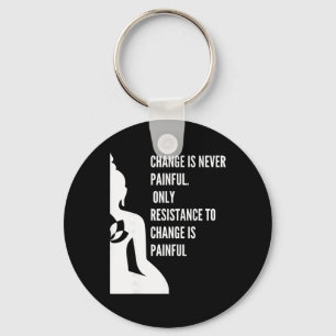 Spiritual Yoga Meditation Mindfulness Zen Buddha Key Ring