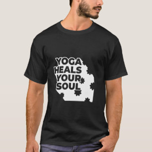 Spiritual Yoga Quote Yoga Training Excercise Graph T-Shirt