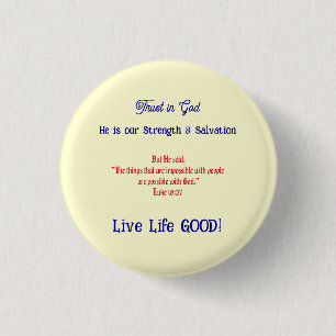 Spirituality Fun Inspirational Button