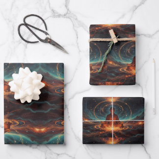 Spiritually Meditation Wrapping Paper Sheet