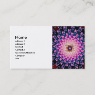 Spirograph Business Card