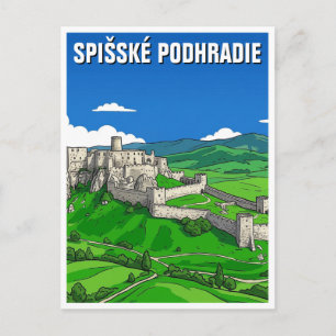 Spiš Castle Postcard