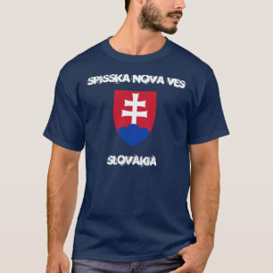 Spisska Nova Ves, Slovakia with coat of arms T-Shirt