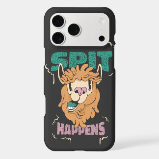 spit happens funny llama