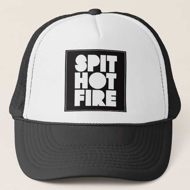 Spit Hot Fire hat (Front)