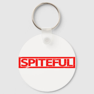 Spiteful Stamp Key Ring