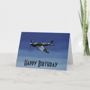 Spitfire Greetings Card