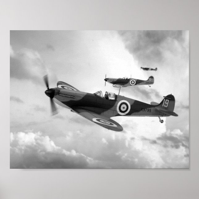 Spitfire Mk I Poster (Front)
