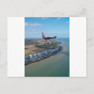 Spitfire over England Postcard