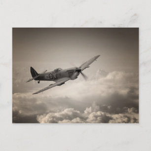 Spitfire Patrol Postcard
