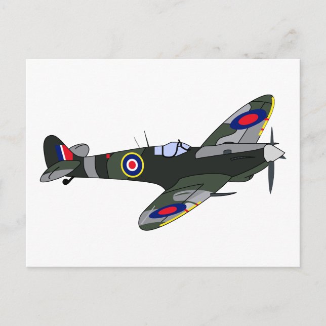 Spitfire Postcard (Front)