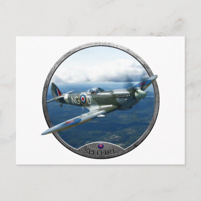 Spitfire Postcard (Front)