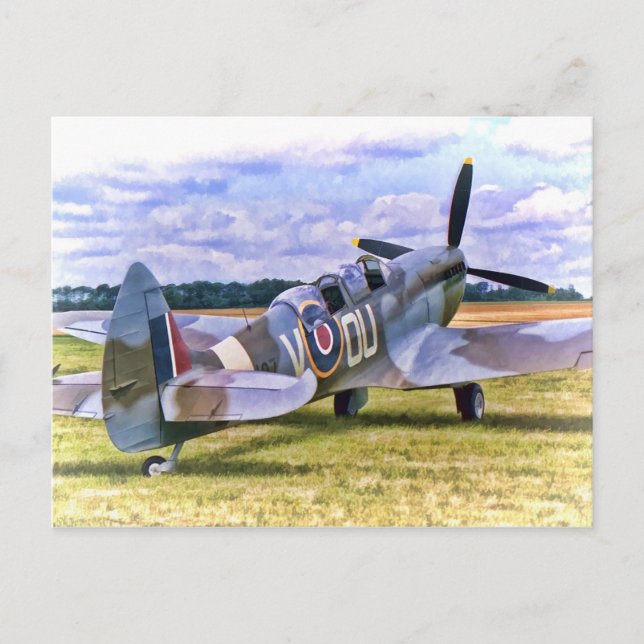 Spitfire Postcard (Front)