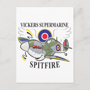 spitfire postcard