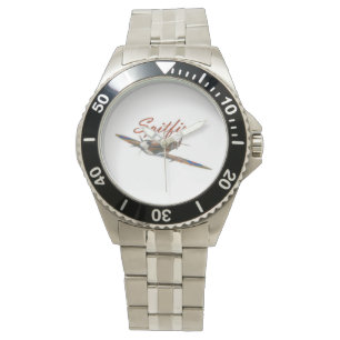 Spitfire stainless steel watch