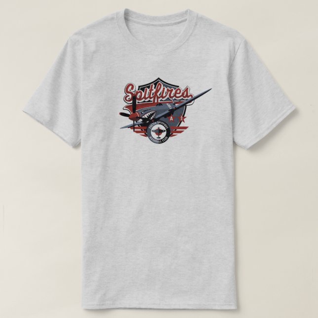 spitfire t shirt.tif T-Shirt (Design Front)