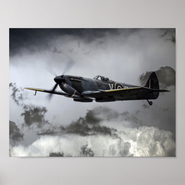 Spitfire TE311 Poster (Front)