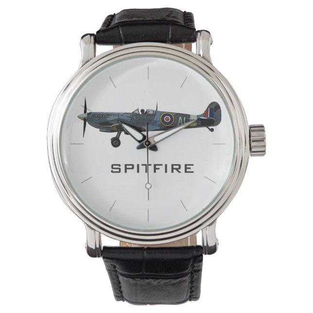 SPITFIRE | WWII aircraft vintage Watch (Front)