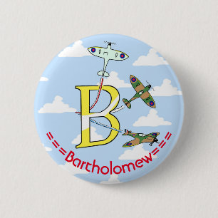 Spitfires Blue Sky B Initial Badge