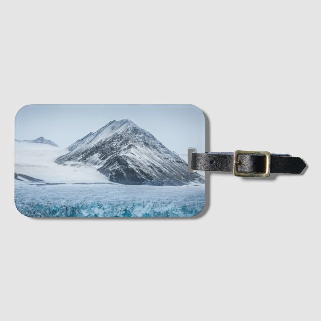 Spitsbergen Svalbard Glacier Luggage Tag (Front Horizontal)