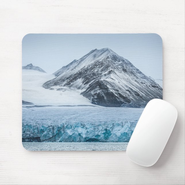 Spitsbergen Svalbard Glacier Mouse Pad (With Mouse)