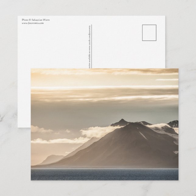 Spitsbergen Svalbard Landscape Photo Postcard (Front/Back)