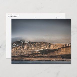 Spitsbergen Svalbard Landscape Photo Postcard