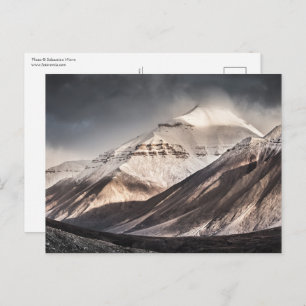 Spitsbergen Svalbard Landscape Photo Postcard