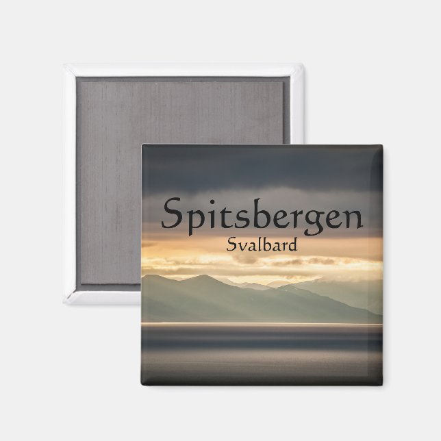 Spitsbergen Svalbard Magnet (Front/Back)