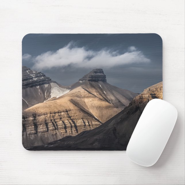 Spitsbergen Svalbard Mouse Pad (With Mouse)