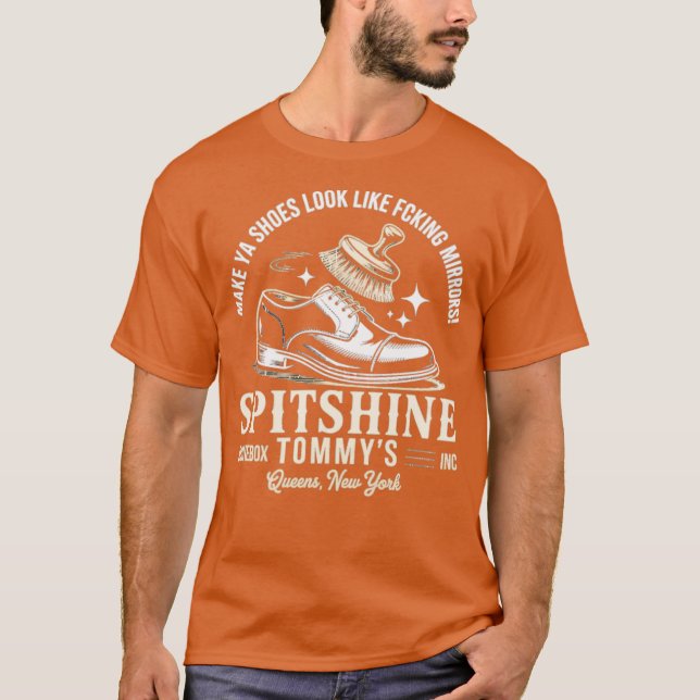 Spitshine Tommy's Shinebox T-Shirt (Front)