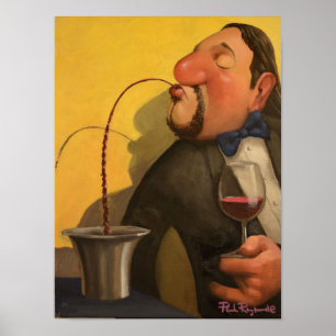 Spitting-Sommelier Poster