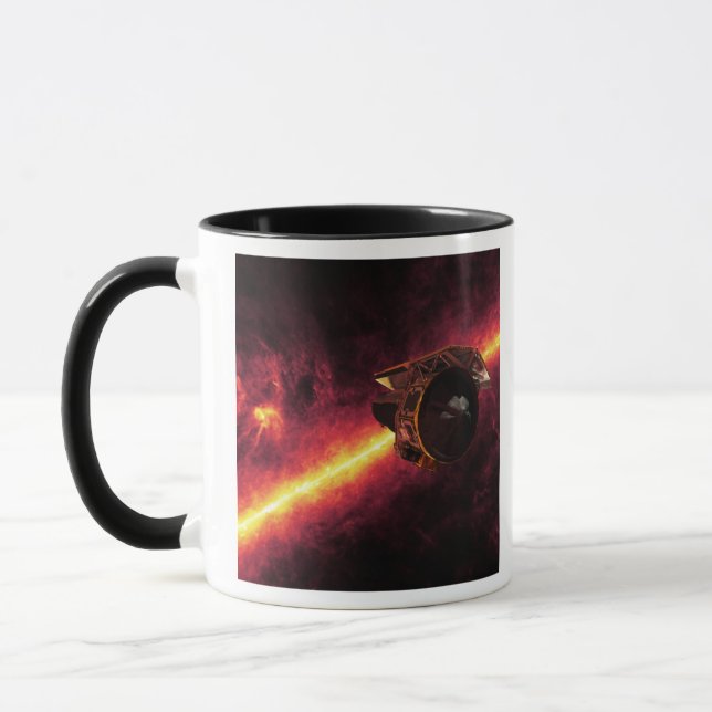 Spitzer seen against the infrared sky 2 mug (Left)