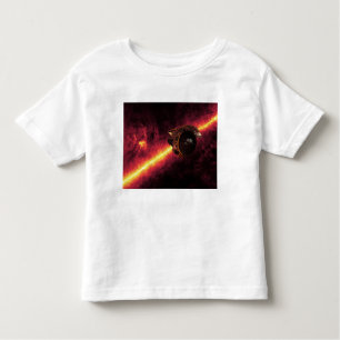 Spitzer seen against the infrared sky 2 toddler T-Shirt