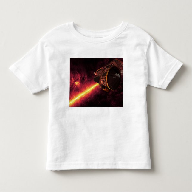 Spitzer seen against the infrared sky toddler T-Shirt (Front)