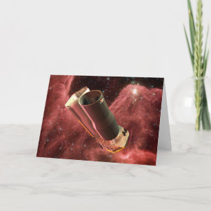 Spitzer Space Telescope Anniversary Card