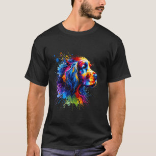 Splash Art English Setter T-Shirt