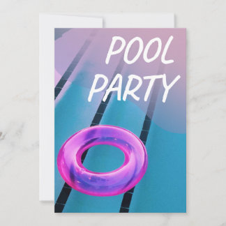 Splash Bash: Pool Party Invitation