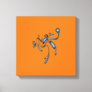 Splash Canvas Print
