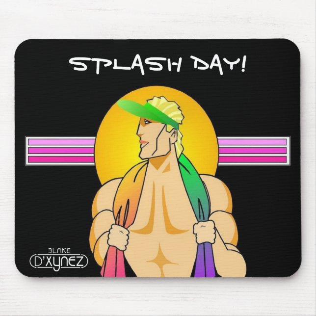 Splash Day Mousepad (Front)