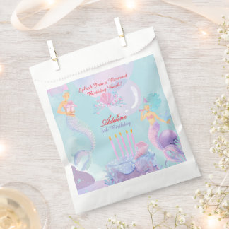 Splash Into a Mermaid Birthday Bash! Favour Bags