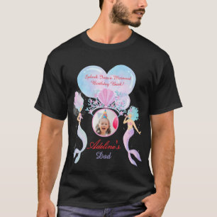 Splash Into a Mermaid Birthday Bash! T-Shirt