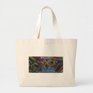 splash large tote bag