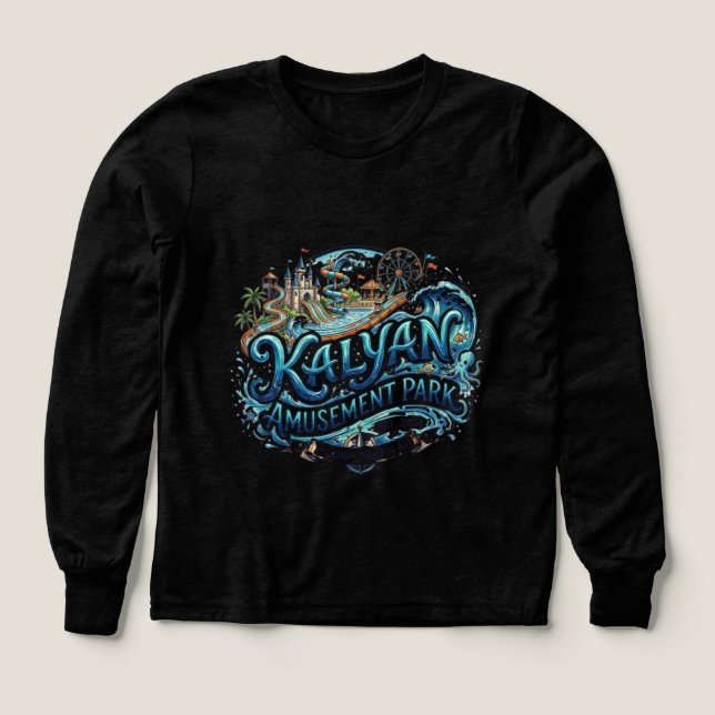 Splash Master: Kalyan Amusement Park Signature Tee (Design Front)