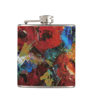 Splash of Colour II Hip Flask