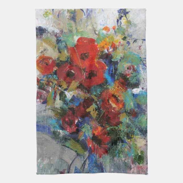 Splash of Colour II Tea Towel (Vertical)