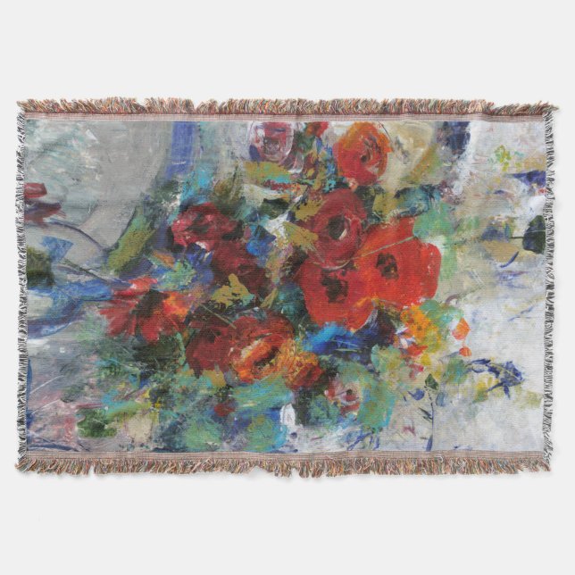 Splash of Colour II Throw Blanket (Front)